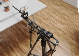 Objektyvas Kameros Slankiklis - Zeapon Micro 4 M700 469mm Ilgis 770mm Kelionė 12kg Talpa