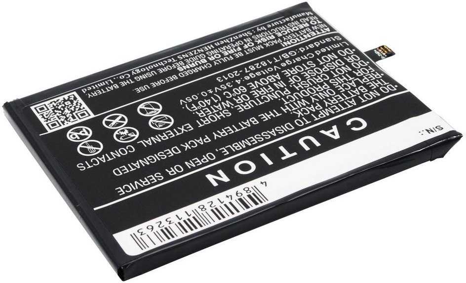 Bateria Zebra CoreParts MOBX-BAT-WKF200SL, Baterija, Wiko, Juodas, Lithium Polymer (LiPo), 3000 mAh, 3.8 V