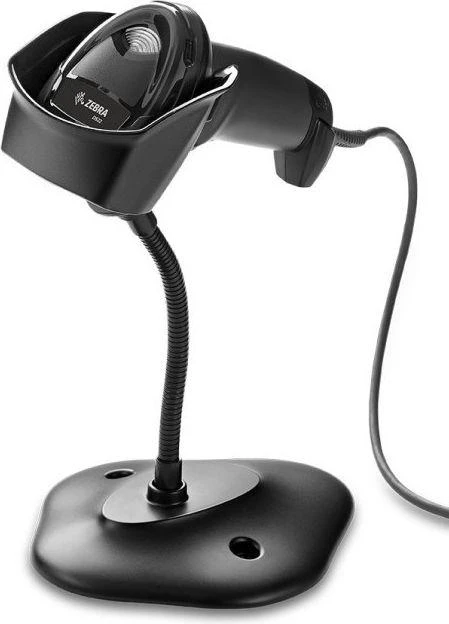 Zebra DS2208 skaitytuvas su lanksčiu stoveliu