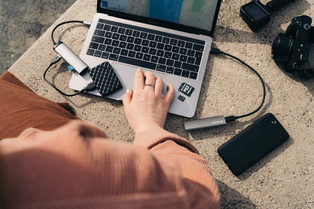 Verbatim Adapteris Hub USB-C - 4xUSB-A 3.2 pilkos spalvos 49147