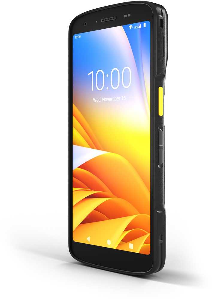 „Zebra“ tinklo terminalas su lietimui jautriu ekranu, TC22 / WLAN/Wifi 6 / SE4710 / 6" / 6 GB / 64 GB / 16 MP RFC / 5 MP FFC / 2 kontaktų galinė įvestis/išvestis / padidinta 5200 mAh baterija / NFC / BT / USB-C / GMS / ROW