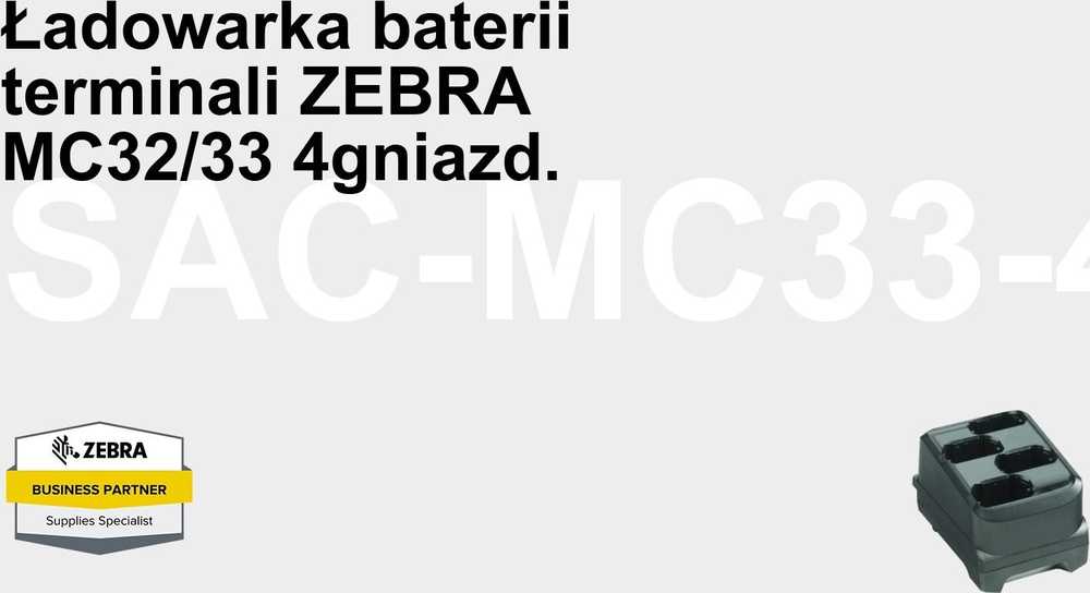 Zebra MC32/MC33 4SLOT SPARE BATTERY CHARGER