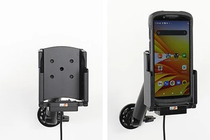 PROCLIP CHARGING CRADLE WITH TILT-SWIVEL AND 5.4V HARD-WIRED POWER SUPPLY FOR ZEBRA TC53/58 WITH RUGGED BOOT
