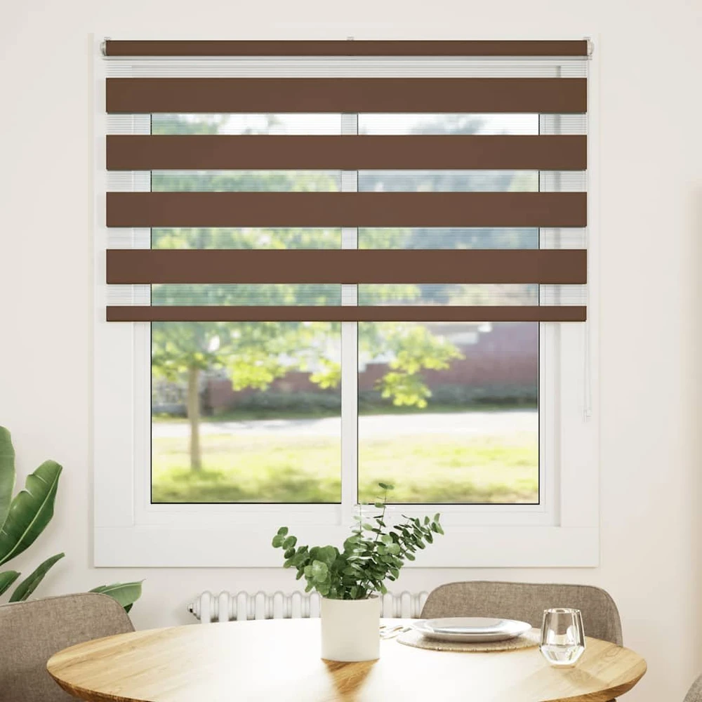 zebrinės žaliuzės 130x150 cm audinio plotis 125,9cm poliesteris