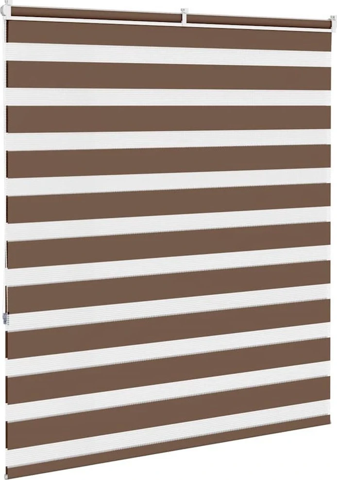 zebrinės žaliuzės 130x150 cm audinio plotis 125,9cm poliesteris