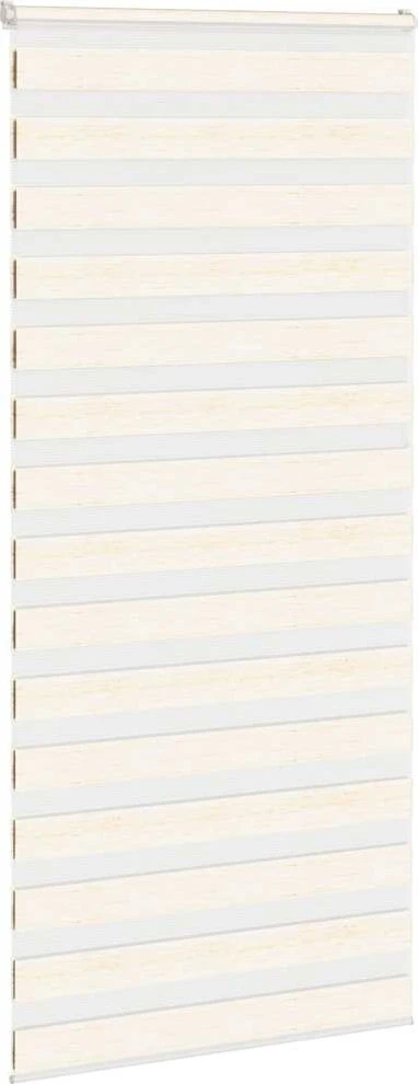 Zebro žaliuzės, marmuras, smėlio spalvos, 105x230 cm, audinys, plotis 100,9 cm, poliesteris