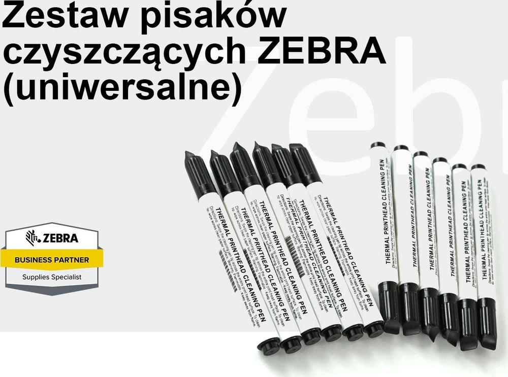 Rašikliai spausdintuvų galvutėms valyti Zebra 105950-035, 12 vnt.
