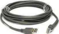 „Zebra“ kabelis – EKRANUOTAS USB: A SERIJOS JUNGTIS, 15 pėdų. (4,6M), TISIUS.