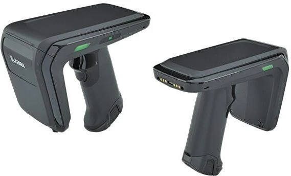 Du Zebra RFD4030 RFID skaitytuvai