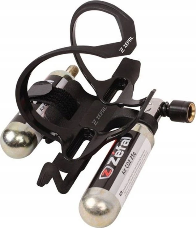 ZEFAL PULSE Z2i CO2 infliatorių rinkinys W EZ BIG SHOT &amp; 2 x 25 G, juoda