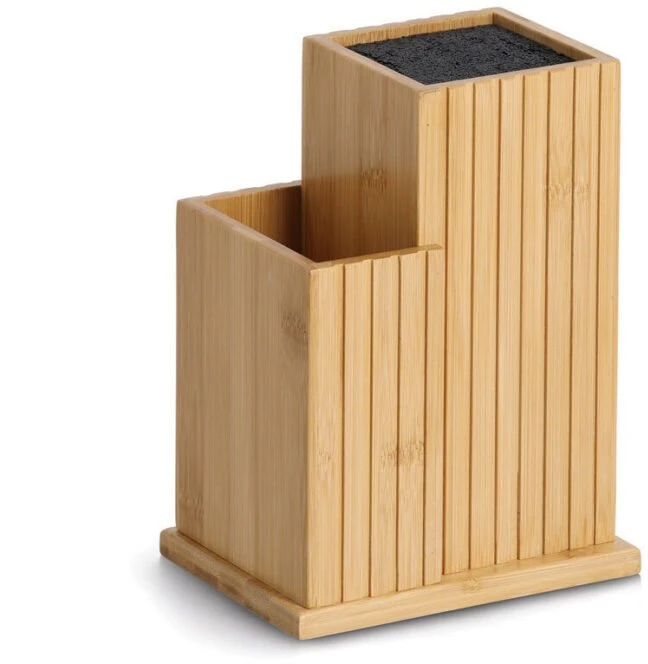 Bamboo peilių laikiklis su organizatoriumi ZELLER
