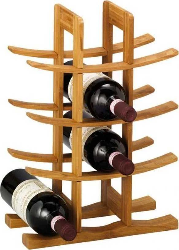 Zeller,Wine Shelf Bamboo