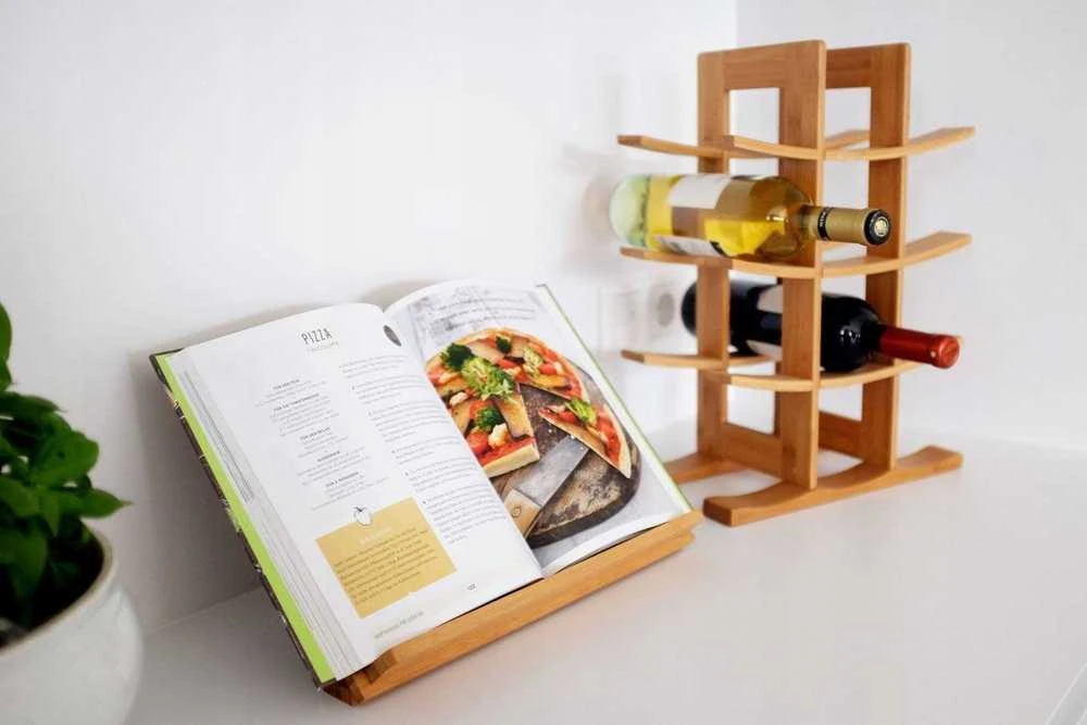 Zeller,Wine Shelf Bamboo