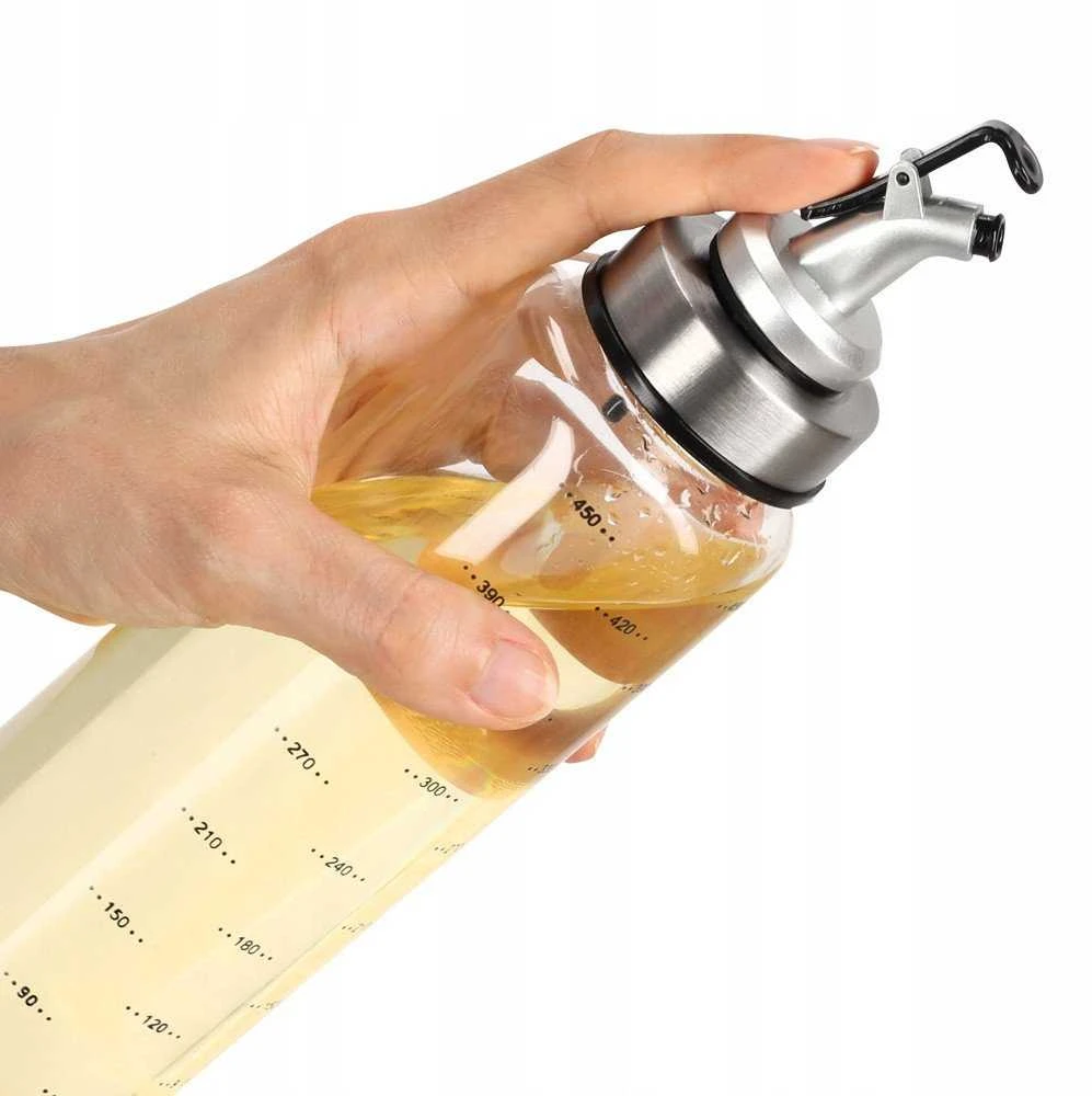 Zeller ESSENTIALS aliejaus arba acto buteliukas su dozatoriumi, 500 ml