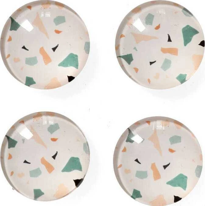 Zeller Dekoratyvinių magnetukų rinkinys, 4 vnt, Ø 2,5 cm