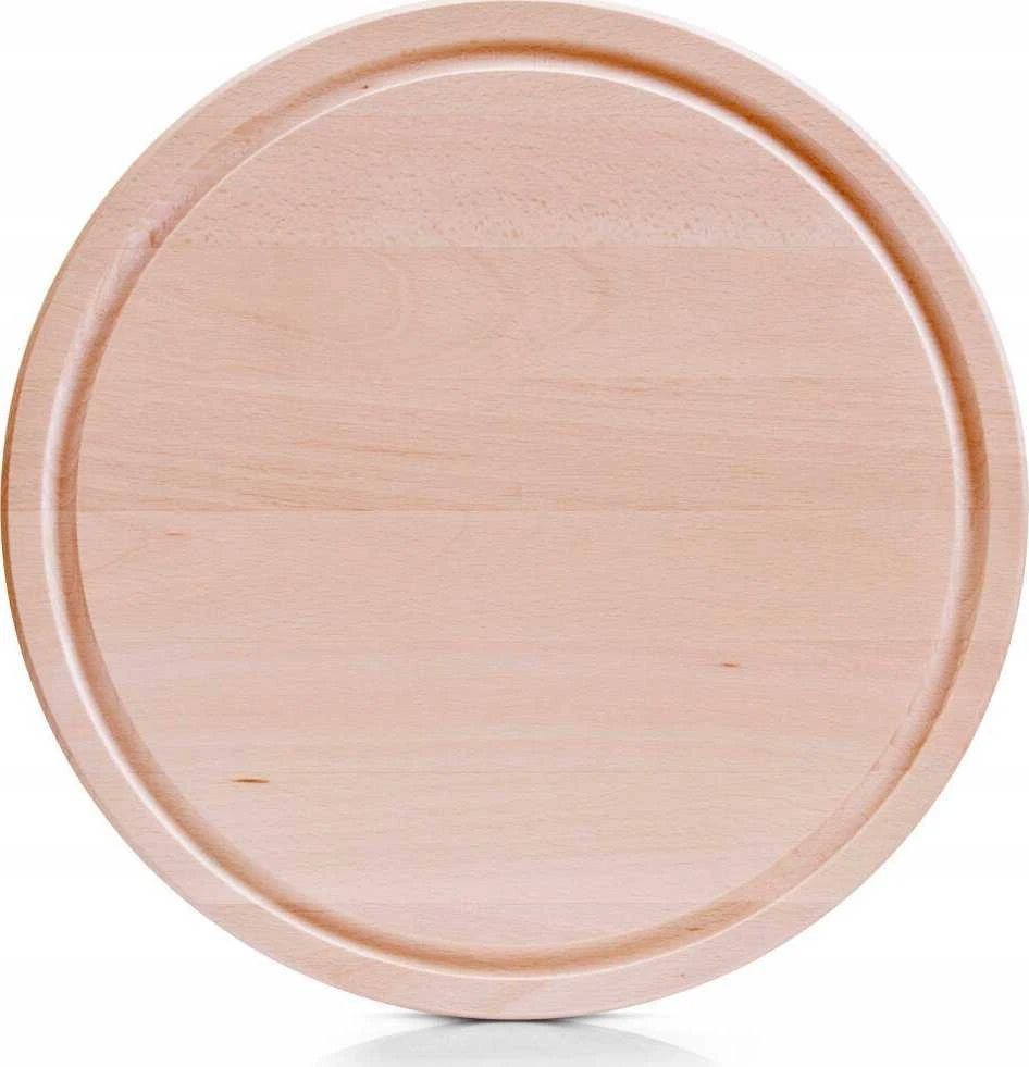 Zeller Apvali pjaustymo lenta iš buko medienos, Ø 31 cm