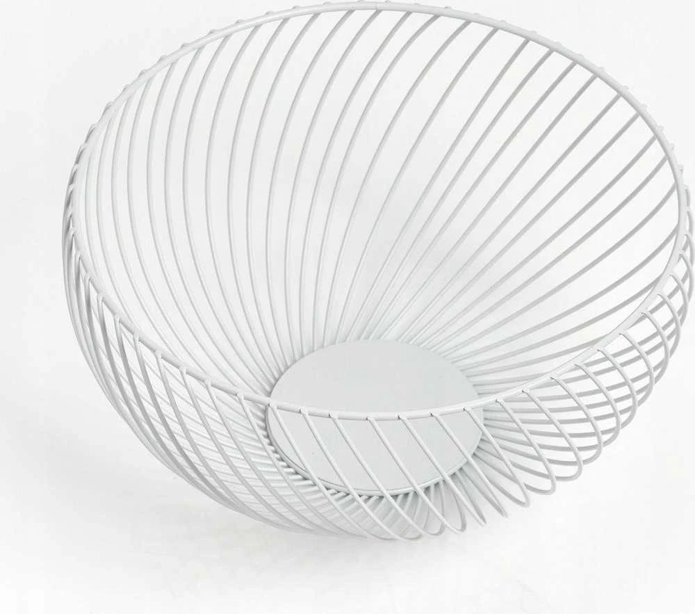 Metalinis vaisių krepšelis, Ø 26,5 cm, baltas, ZELLER