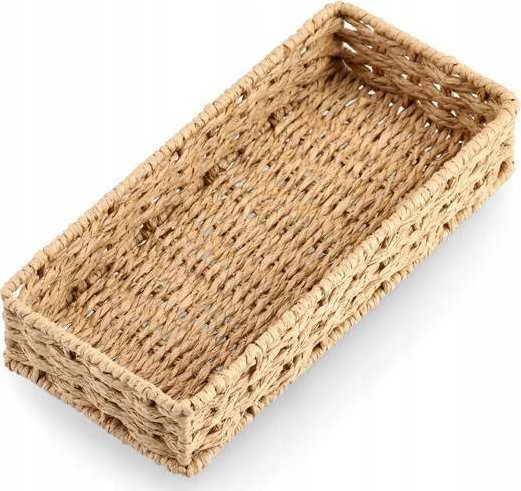 Zeller Rašomasis staliukas iš popieriaus pynimo, 24 x 11 x 4,5 cm