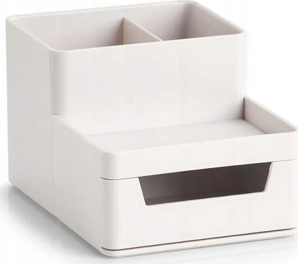 Zeller Plastikinis stalo organizatorius, 11,2 x 15,5 x 9,5 cm