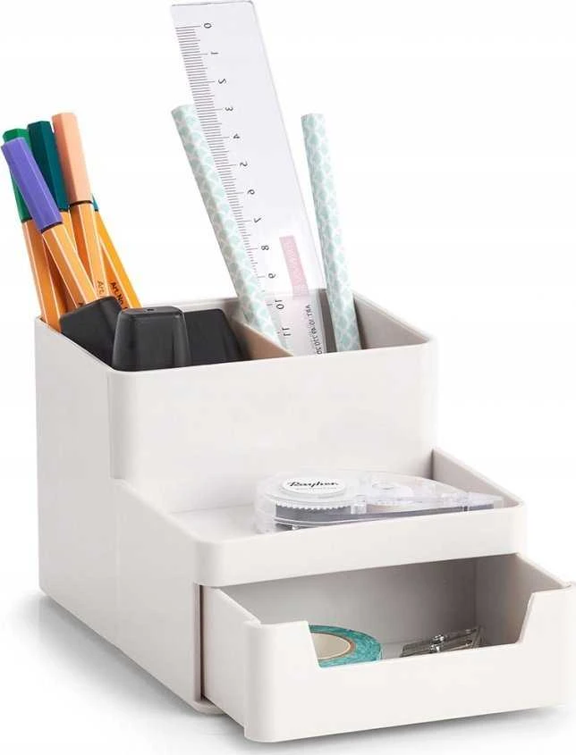 Zeller Plastikinis stalo organizatorius, 11,2 x 15,5 x 9,5 cm