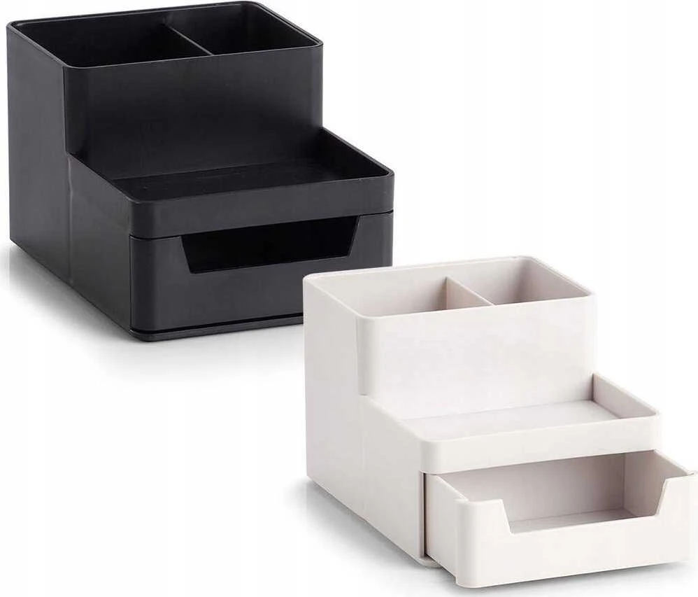 Zeller Plastikinis stalo organizatorius, 11,2 x 15,5 x 9,5 cm