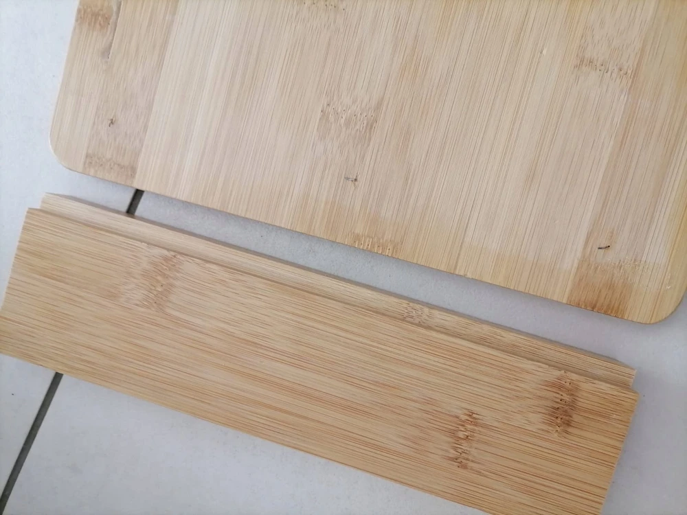 Zeller Bamboo Bambuko pjaustymo lenta su padėklais, pjaustymo lenta, virtuvės lentos, medinės pjaustymo lentos, virtuvės reikmenys, bambuko pjaustymo lenta