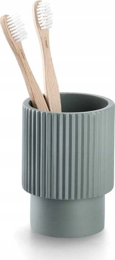 Zeller STRIPES briaunotas polirezininis puodelis, Ø 8 cm