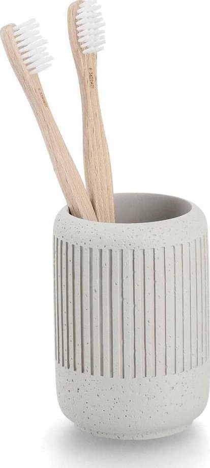 Zeller CEMENTINIS dantų šepetėlio puodelis, Ø 7 cm