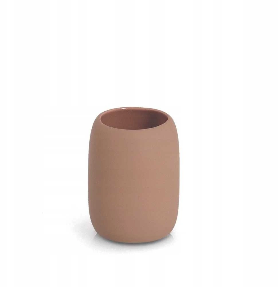 Zeller BRASS TONE dantų šepetėlio laikiklis, Ø 8,4 cm