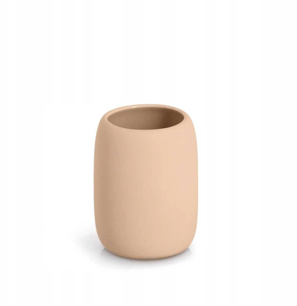 Zeller BRASS TONE dantų šepetėlio laikiklis, Ø 8,4 cm