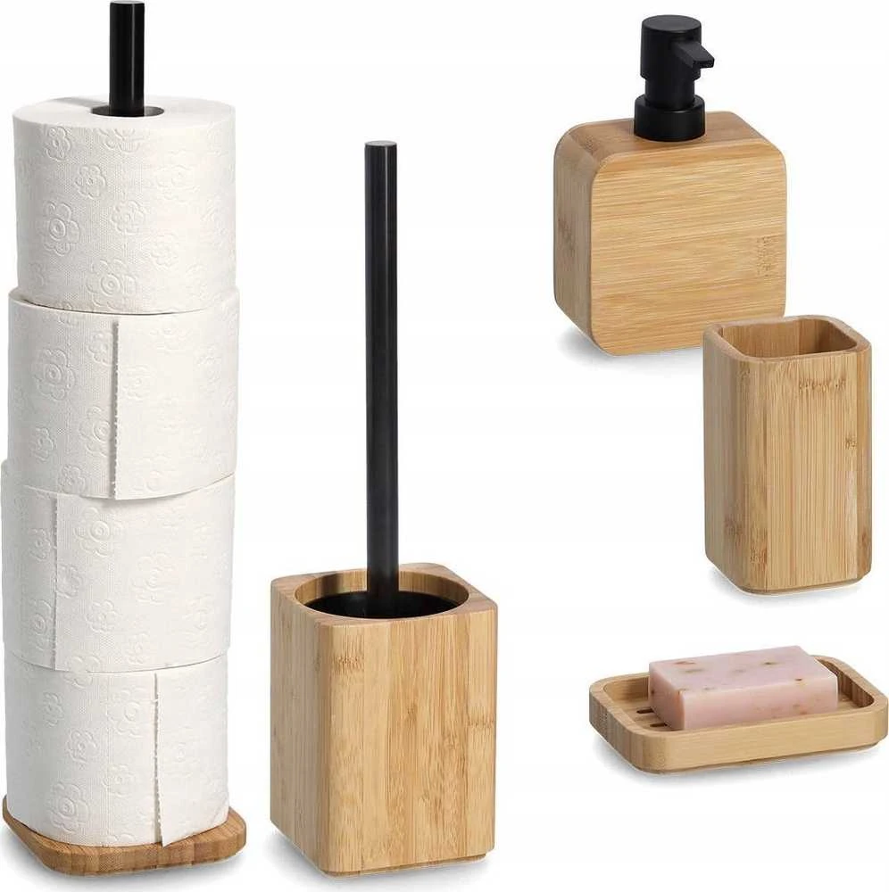 Bamboo Puodelis dantų šepetėliui, bambukas, ZELLER