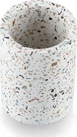 Zeller TERRAZZO dantų šepetėlio puodelis, Ø 8,2 cm