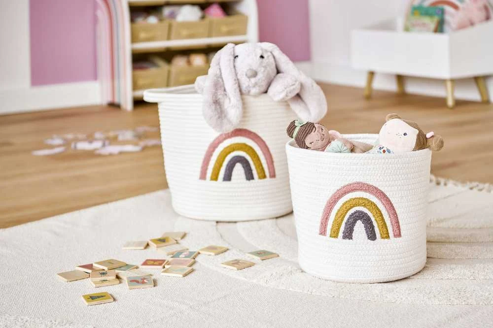 Zeller RAINBOW austas daiktadėžės krepšelis, Ø 25 cm