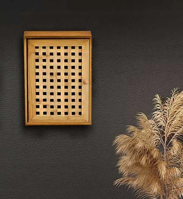 Zeller Bamboo Raktų spintelės dėklas, laikiklis Bambuko raktas