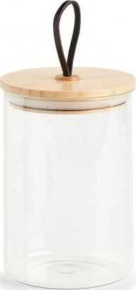 Zeller Sandėliavimo indas su bambukiniu dangteliu, 1300 ml, 11,2x16,3 cm