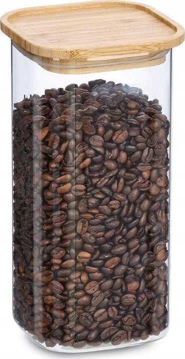 Zeller Słoik su dangteliu bambusa, 1600 ml, 11 x 11 x 22 cm