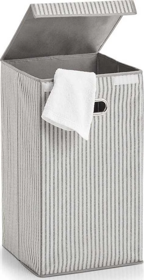 Nešvarių skalbinių krepšelis, sulankstomas skalbinių konteineris - 60 l, 57 x 32 x 32 cm, ZELLER