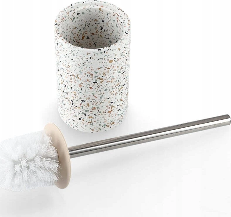 Zeller Tualeto šepetys su cemento talpykla TERRAZZO, Ø 10,3 cm