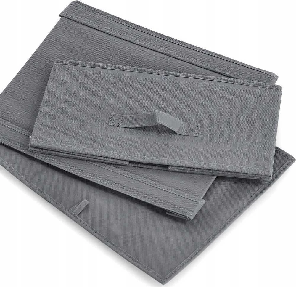 Zeller Tekstilinės spintos organizatorius su užvalkalu, 33 x 28 x 15 cm