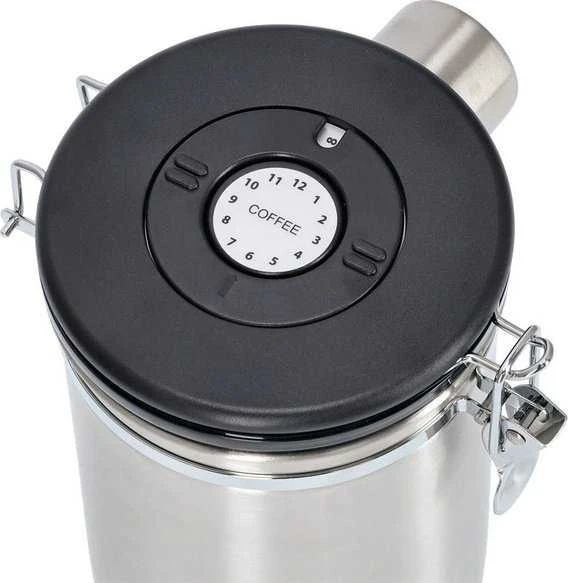 Zeller Nesandari kavos skardinė su segtuku ir matavimo puodeliu, 1700 ml