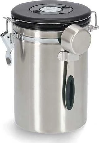 Zeller Nesandari kavos skardinė su segtuku ir matavimo puodeliu, 1700 ml