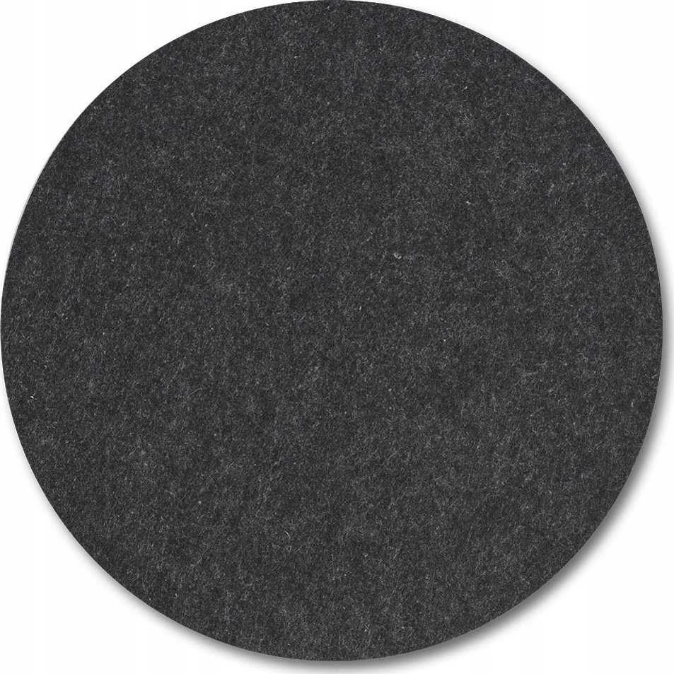 Dark Veltinio padėklas stalui, Ø 38 cm, tamsiai pilkas, ZELLER