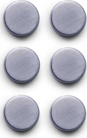 Nezatříděno PIECES Magnetai užrašams, nerūdijančio plieno, 6 vnt., ZELLER