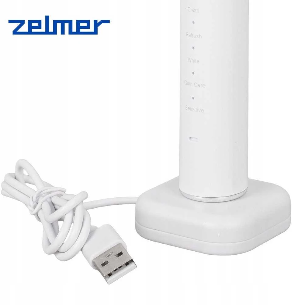Zelmer SONIC dantų šepetėlis ZTB 6010W 40000 vibracijų/min.