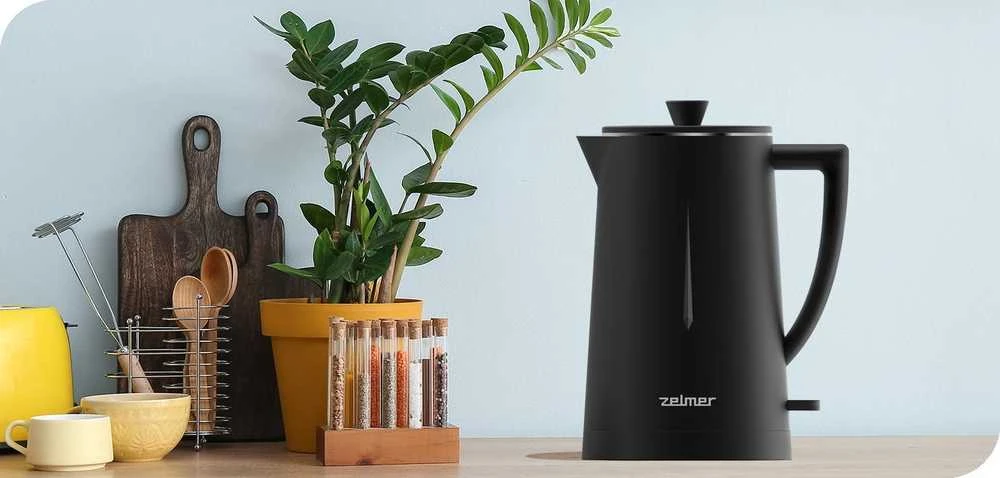 Virdulys - Zelmer ZCK8020B 1,7L 1500W Juodas