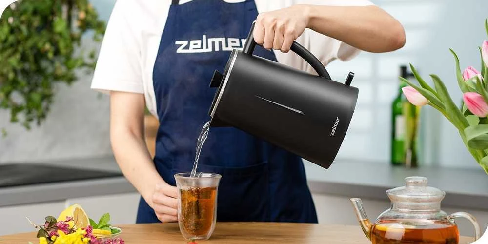 Virdulys - Zelmer ZCK8020B 1,7L 1500W Juodas
