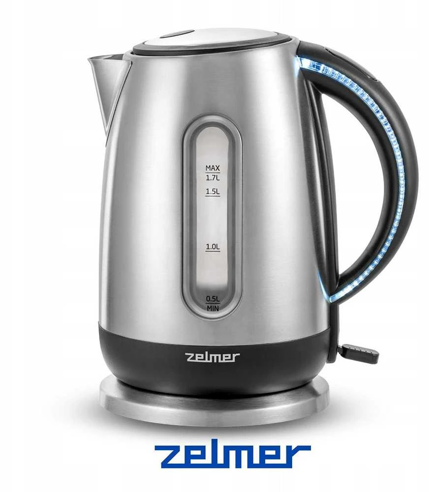 Elektrinis virdulys 1.7 L 2000 W ZCK7950 Zelmer juodas/inox