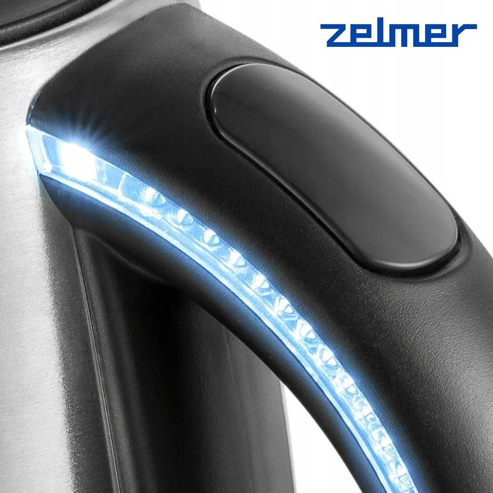 Elektrinis virdulys 1.7 L 2000 W ZCK7950 Zelmer juodas/inox