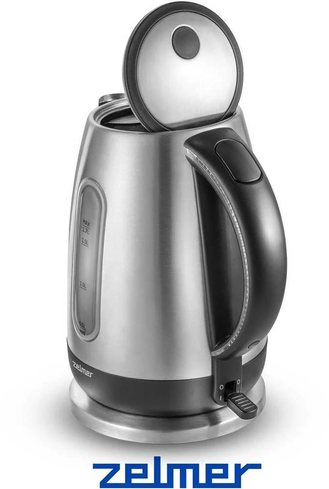 Elektrinis virdulys 1.7 L 2000 W ZCK7950 Zelmer juodas/inox