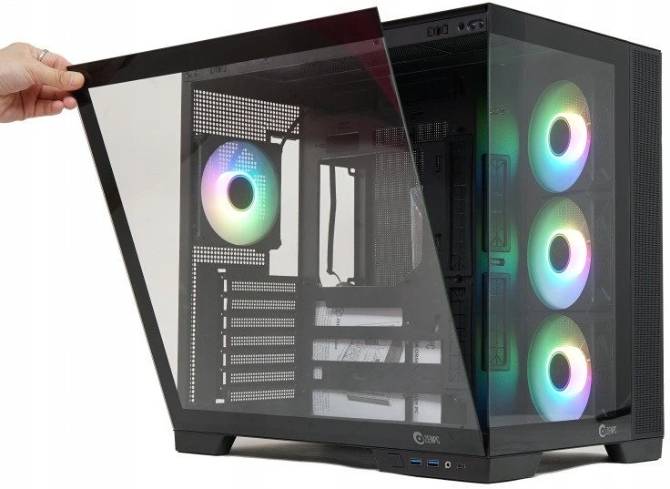„Zenpc Cube“ korpusas juodas (ZEN.QB.01.BK)